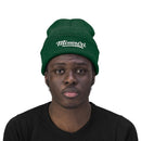 Missouri Beanie - Adult Hand Lettered Embroidered Missouri Knit Hat-3