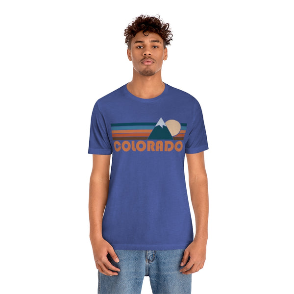 Colorado T-Shirt - Retro Mountain Unisex Colorado Shirt