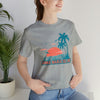 Anna Maria Island, Florida T-Shirt - Retro Palm Tree & Beach Unisex Anna Maria Island Shirt