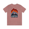Aspen, Colorado T-Shirt - Retro Mountain Unisex Aspen Shirt