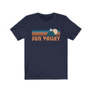 Sun Valley, Idaho T-Shirt - Retro Mountain Adult Unisex Sun Valley T Shirt-7