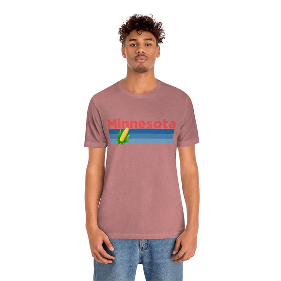 Minnesota T-Shirt - Retro Corn Unisex Minnesota Shirt