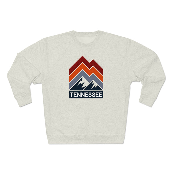Premium Tennessee Sweatshirt - Retro Unisex Premium Crewneck Tennessee Sweatshirt