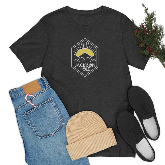 Jackson Hole, Wyoming T-Shirt - Sun Unisex Jackson Hole Shirt