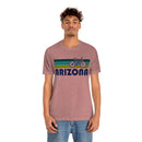 Arizona T-Shirt - Retro Mountain Bike Adult Unisex Arizona T Shirt-3