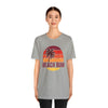 Beach Bum T-Shirt - Retro Palm Tree Unisex Beach Bum Shirt