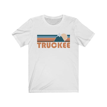 Truckee, California T-Shirt - Retro Mountain Adult Unisex Truckee T Shirt - 0