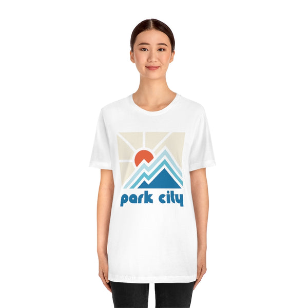 Park City Shirt, Utah Retro T-Shirt, Colorful Utah tee, Park City Mountain Shirt