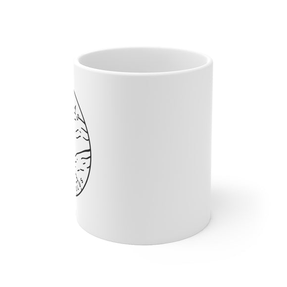 Arkansas Mug - State Design White Ceramic Arkansas Mug (11oz & 15oz)