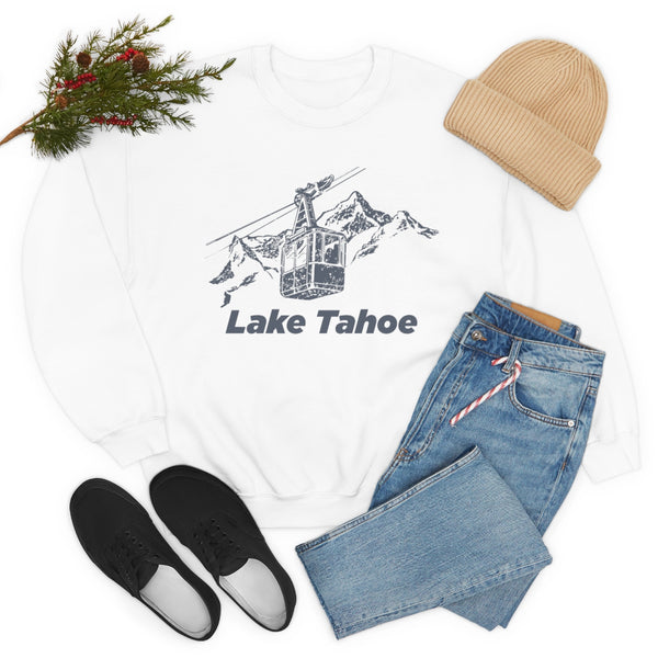 Lake Tahoe, California Sweatshirt - Ski Lift Unisex