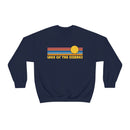 Lake of the Ozarks, Missouri Sweatshirt - Retro Sunrise Crewneck-25