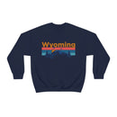 Wyoming Sweatshirt - Mountain & Birds Unisex-25