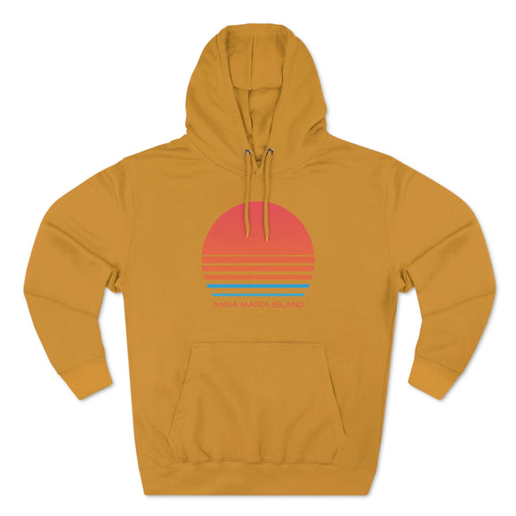 Premium Anna Maria Island, Florida Hoodie - Retro 80s Unisex Sweatshirt
