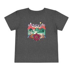 Asheville, North Carolina - Hippie Style Toddler T-Shirt