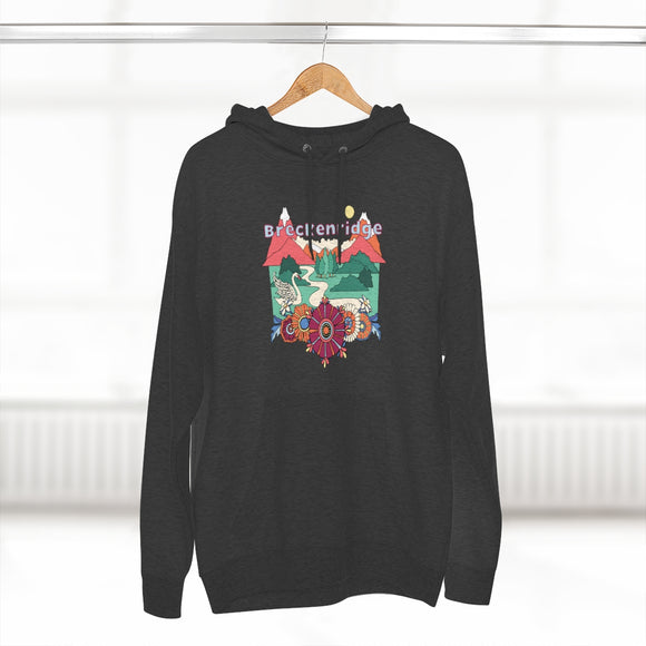 Premium Breckenridge, Colorado Hoodie - Boho Unisex Sweatshirt