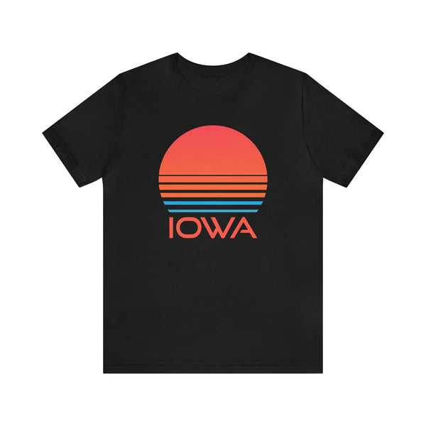 Iowa T-Shirt - Retro 80s Unisex Iowa Shirt