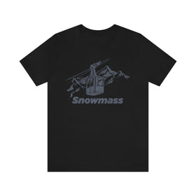 Buy black Snowmass, Colorado T-Shirt - Retro Unisex Snowmass T Shirt
