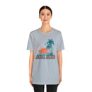Jekyll Island, Georgia T-Shirt - Retro Palm Tree & Beach Unisex Jekyll Island Shirt-3