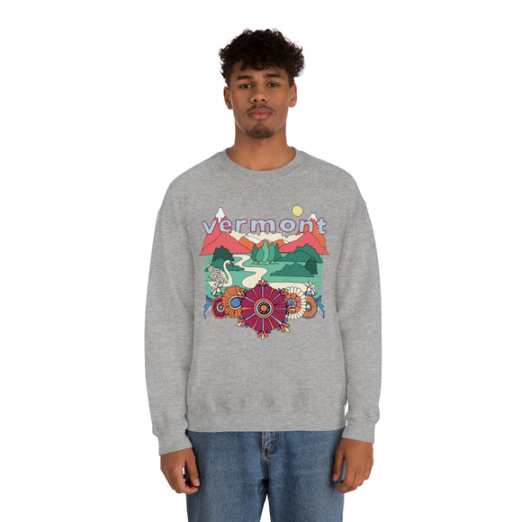 Vermont Sweatshirt - Boho / Hippie Unisex
