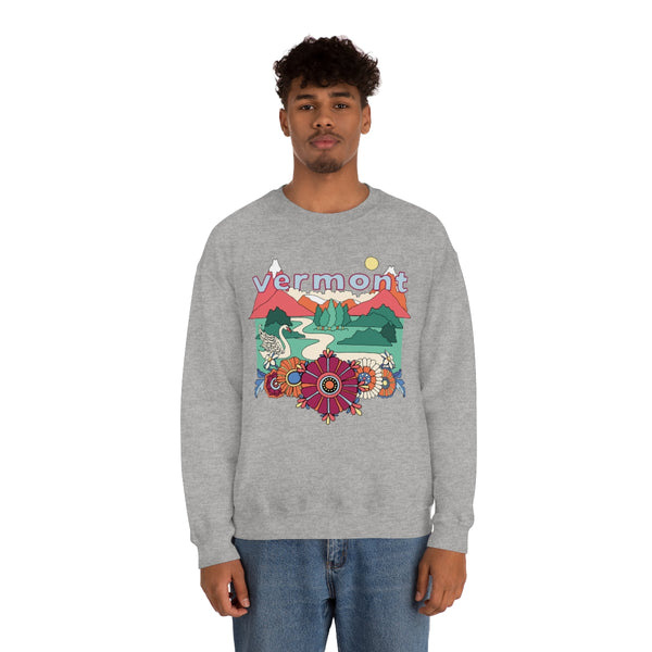 Vermont Sweatshirt - Boho / Hippie Unisex