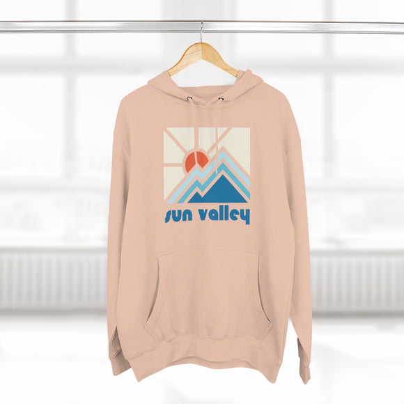 Premium Sun Valley, Idaho Hoodie - Min Mountain Unisex Sweatshirt