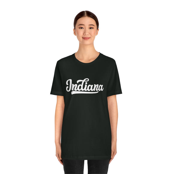 Indiana T-Shirt - Hand Lettered Unisex Indiana Shirt