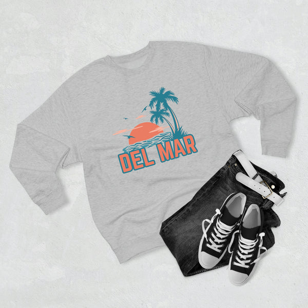 Premium Del Mar, California Sweatshirt - Unisex Premium Crewneck Sweatshirt