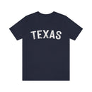 Texas T-Shirt - Paint Text Unisex Texas Shirt-21