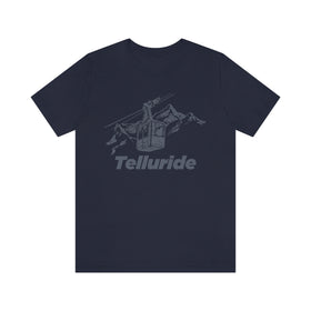 Buy navy Telluride, Colorado T-Shirt - Retro Unisex Telluride T Shirt