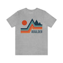 Boulder, Colorado T-Shirt - Retro Mountain Unisex Boulder Shirt-37