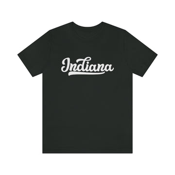 Buy vintage-black Indiana T-Shirt - Hand Lettered Unisex Indiana Shirt