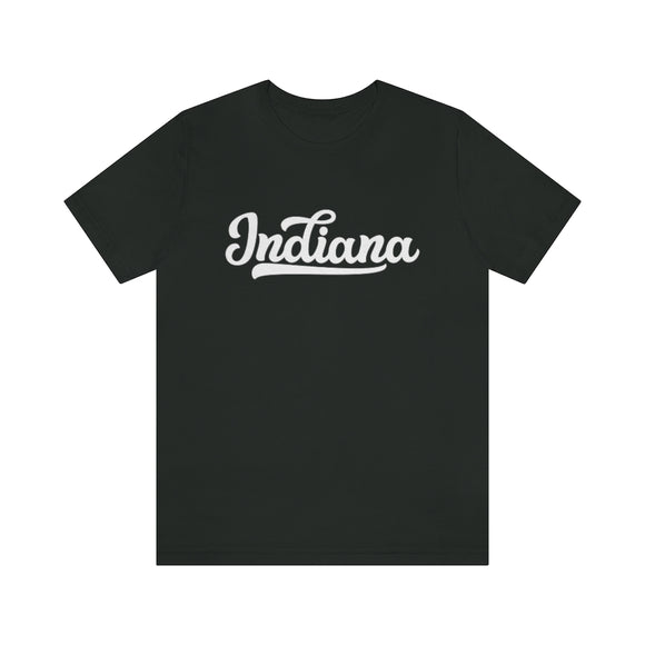 Indiana T-Shirt - Hand Lettered Unisex Indiana Shirt