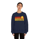 Brooklyn, New York Sweatshirt - Retro Sunset Unisex-26