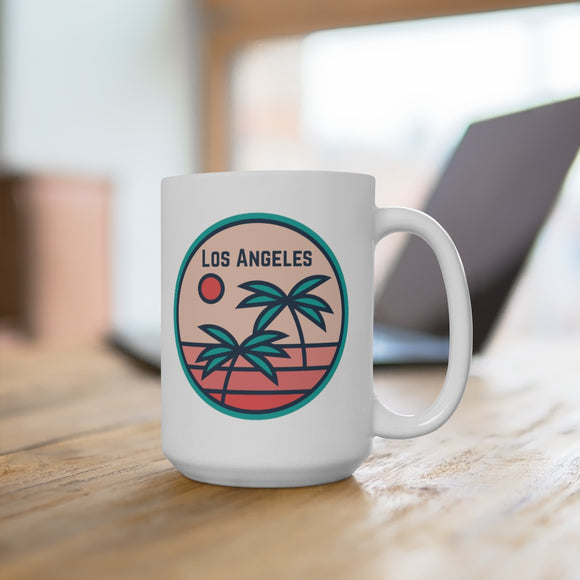 Los Angeles, California Mug, Ceramic Los Angeles, California Mug, Los Angeles, California Coffee Mug