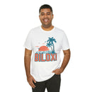 Biloxi, Mississippi T-Shirt - Retro Palm Tree & Beach Unisex Biloxi Shirt-20