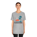 Flagler Beach, Florida T-Shirt - Retro Palm Tree & Beach Unisex Flagler Beach Shirt-43