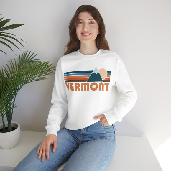 Vermont Sweatshirt - Retro Mountain Unisex