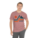 Vermont T-Shirt - Retro Mountain Unisex Vermont Shirt-5