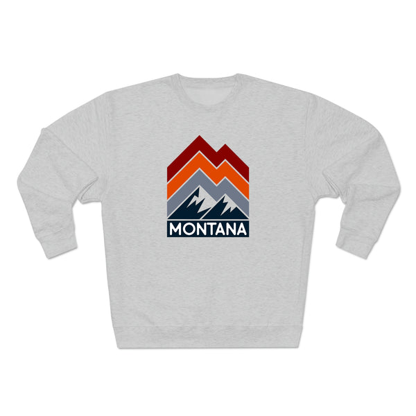 Premium Montana Sweatshirt - Retro Unisex Premium Crewneck Montana Sweatshirt
