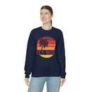 Key West, Florida Sweatshirt - Unisex Retro Palm Tree Crewneck Key West Sweatshirt-33