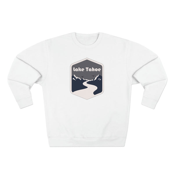 Premium Lake Tahoe, California Crewneck Sweatshirt - Retro Unisex Sweatshirt