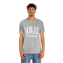 Vail, Colorado Shirt - Paint Text Unisex Vail T-Shirt-14