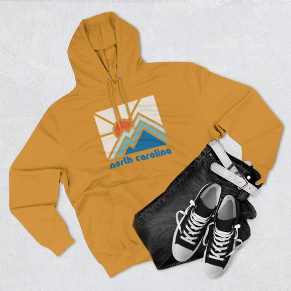 Premium North Carolina Hoodie - Min Mountain Unisex Sweatshirt