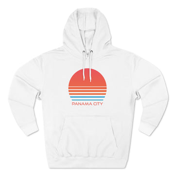 Premium Panama City, Florida Hoodie - Retro 80s Unisex Sweatshirt
