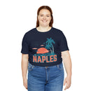 Naples, Florida T-Shirt - Retro Palm Tree & Beach Unisex Naples Shirt-91