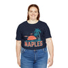 Naples, Florida T-Shirt - Retro Palm Tree & Beach Unisex Naples Shirt