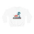 Clearwater, Florida Sweatshirt - Unisex Retro Palm Tree Crewneck Clearwater Sweatshirt-1
