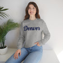 Denver, Colorado Sweatshirt - Script Unisex-14