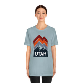 Utah T-Shirt - Retro Mountain Unisex Utah Shirt