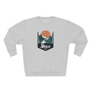 Premium Stowe, Vermont Crewneck Sweatshirt - Retro Unisex Sweatshirt-4